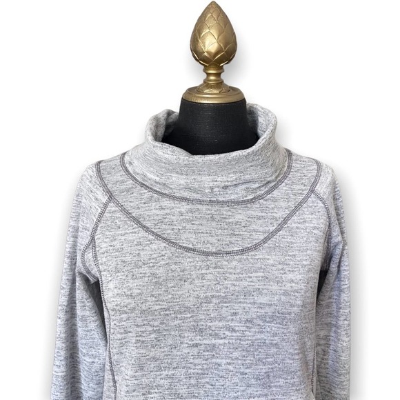 Kuhl Pullover Sweatshirt Cowl Neck Long Sleeve Light Grey Size Small - Picture 2 of 7